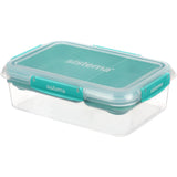 Sistema Minty Teal Rectangle Stax To Go Lunch Box 2.2L