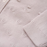 FIXONI Hushed Violet Cardigan Knit