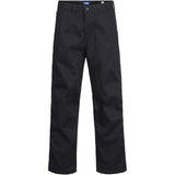 Jack & Jones Junior Black Alex Clean Worker Pants Noos