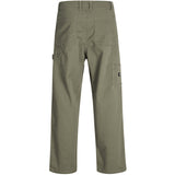 Jack & Jones Junior Dusty Olive Alex Co Carpenter Pants Noos