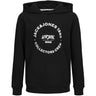Jack & Jones Junior Black Simon Sweat Hoodie