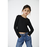 kids ONLY Black Nella O-Neck Blouse Noos