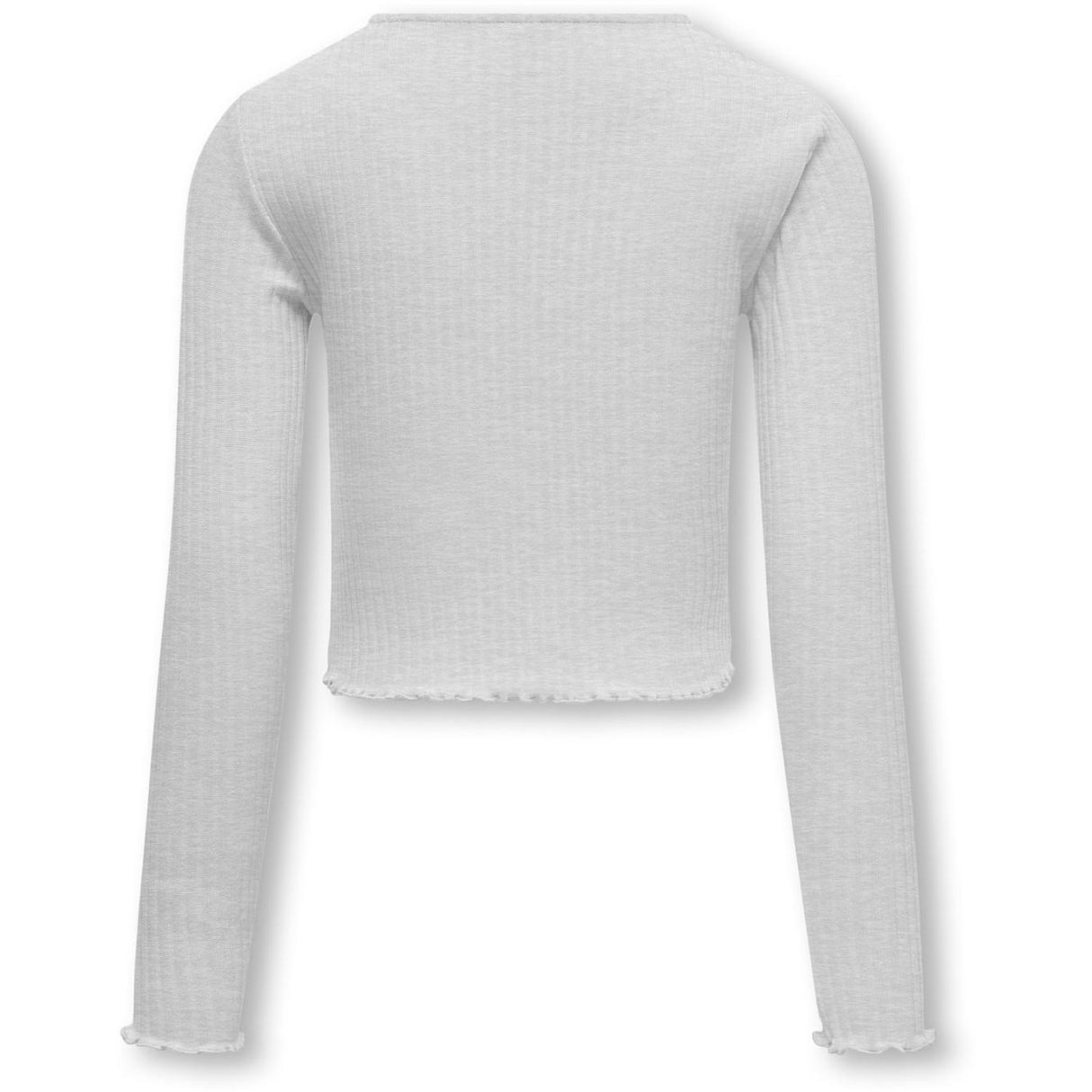 kids ONLY Light Grey Melange Nella O-Neck Blouse Noos