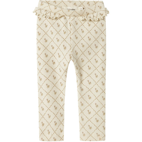 Lil'Atelier Turtledove Gago Kef Slim Leggings