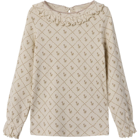 Lil'Atelier Turtledove Gago Kug Slim Blouse