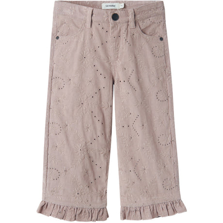 Lil'Atelier Etherea Rose Wide Corduroy Bine Pants