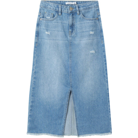 Name It Light Blue Denim Kat Denim Long Skirt Noos