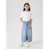 Name It Light Blue Denim Kat Denim Long Skirt Noos