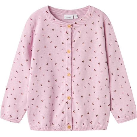 Name It Winsome Orchid Basine Knit Cardigan