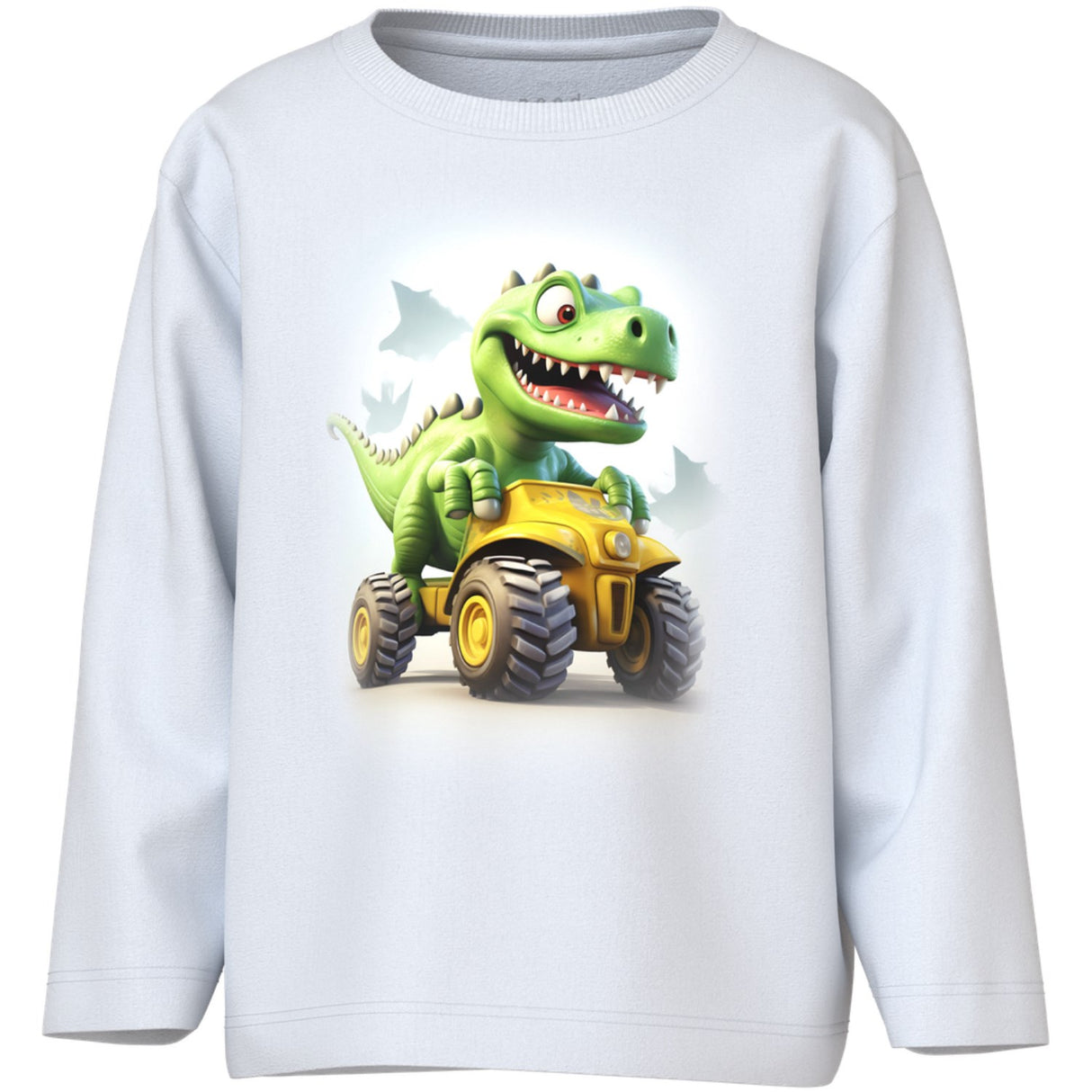 Name It Bright White Race Dino Voto Regular Blouse