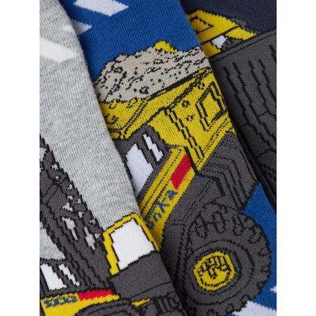 Name It Navy Blazer Jabez Tonka 3-Pack Socks