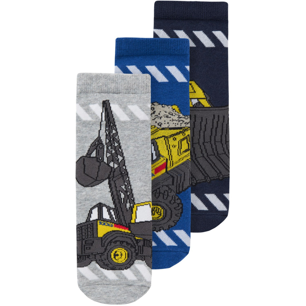 Name It Navy Blazer Jabez Tonka 3-Pack Socks