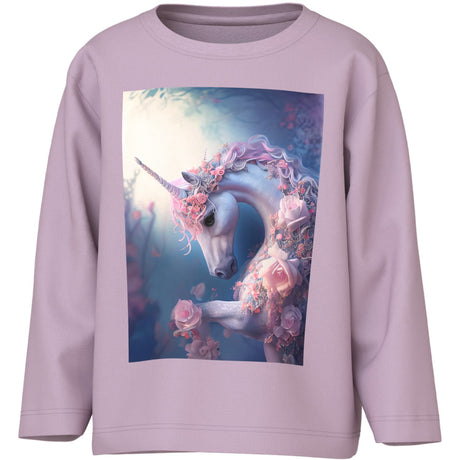Name It Winsome Orchid Unicorn Votea Regular Blouse