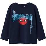 Name It Navy Blazer Jacinto Spiderman Regular Blouse Marvel