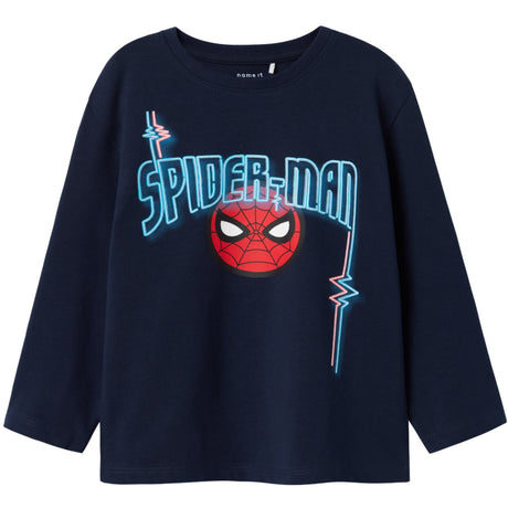 Name It Navy Blazer Jacinto Spiderman Regular Blouse Marvel