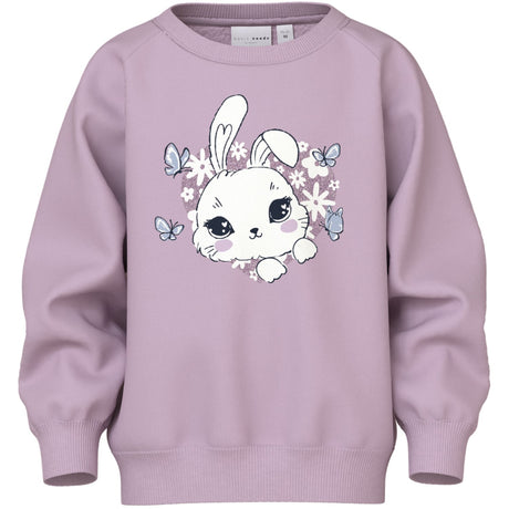 Name It Winsome Orchid Bunny Venus Regular Sweatshirt