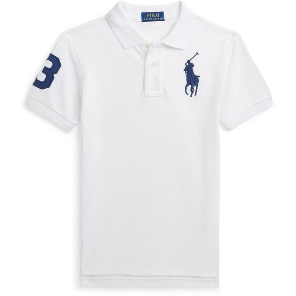 Buy Polo Ralph Lauren White C7996 Boy Polo Shirt Luksusbaby Luksusbaby COM