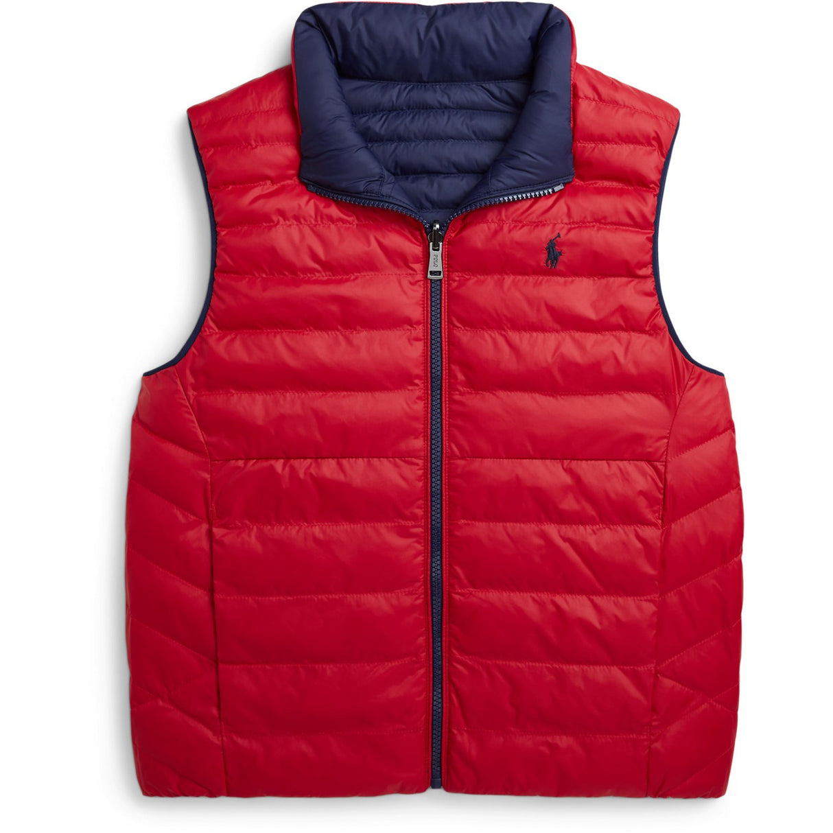 Red polo vest on sale