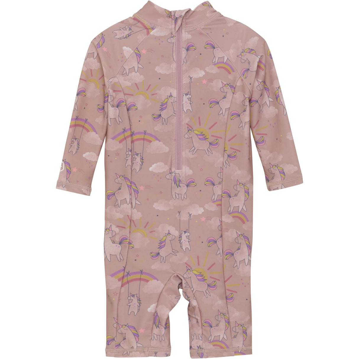 Color Kids Woodrose Baby Suit L/S, AOP