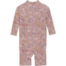 Color Kids Woodrose Baby Suit L/S, AOP