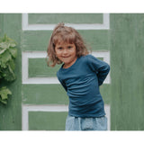 Fliink Insignia Blue Kenna Ls Blouse