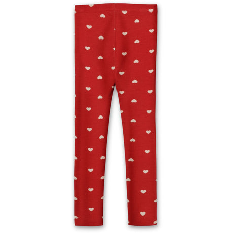 Fliink Pompeian Red Aop Kelly Leggings