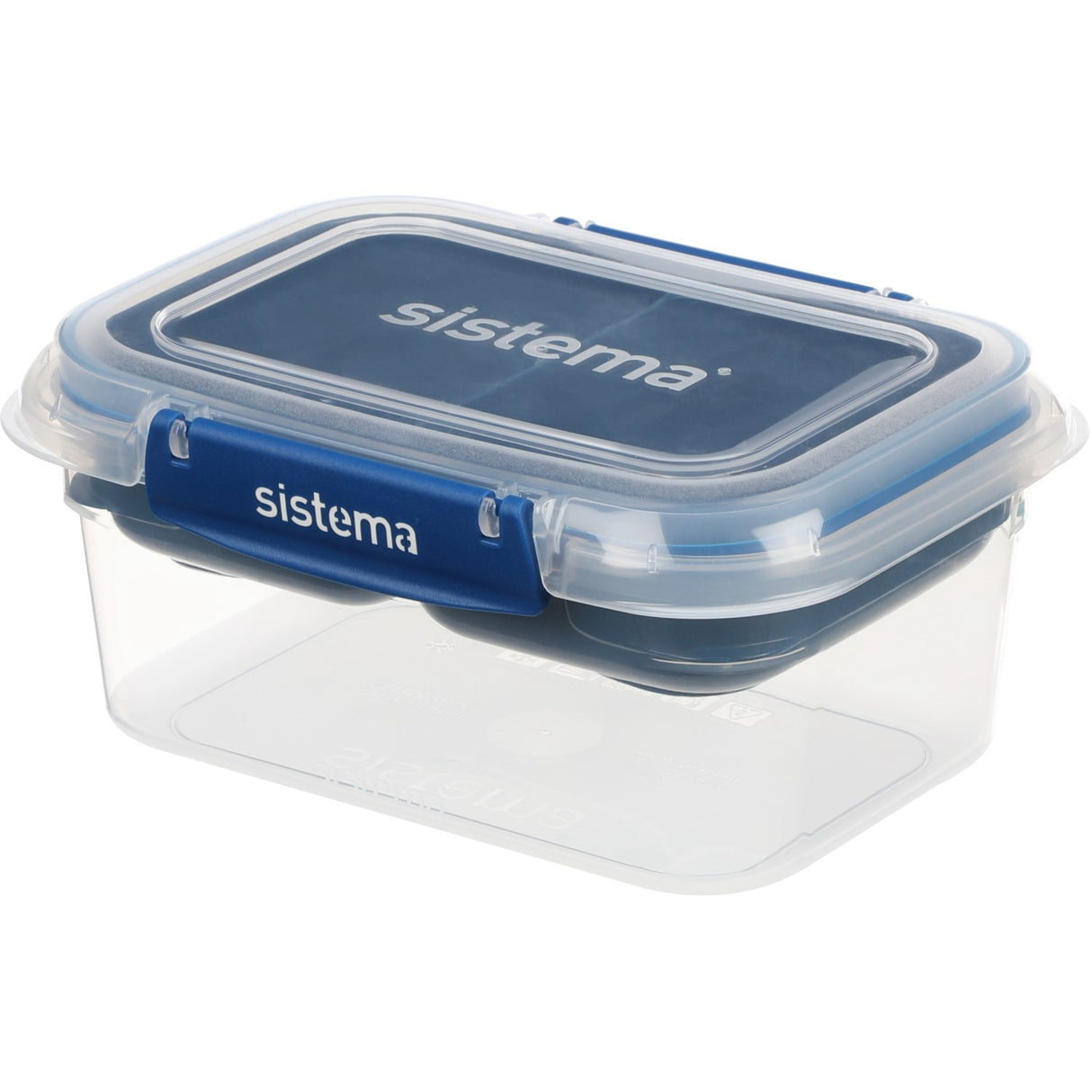 Sistema Ocean Blue Rectangle Stax To Go Lunch Box 1L