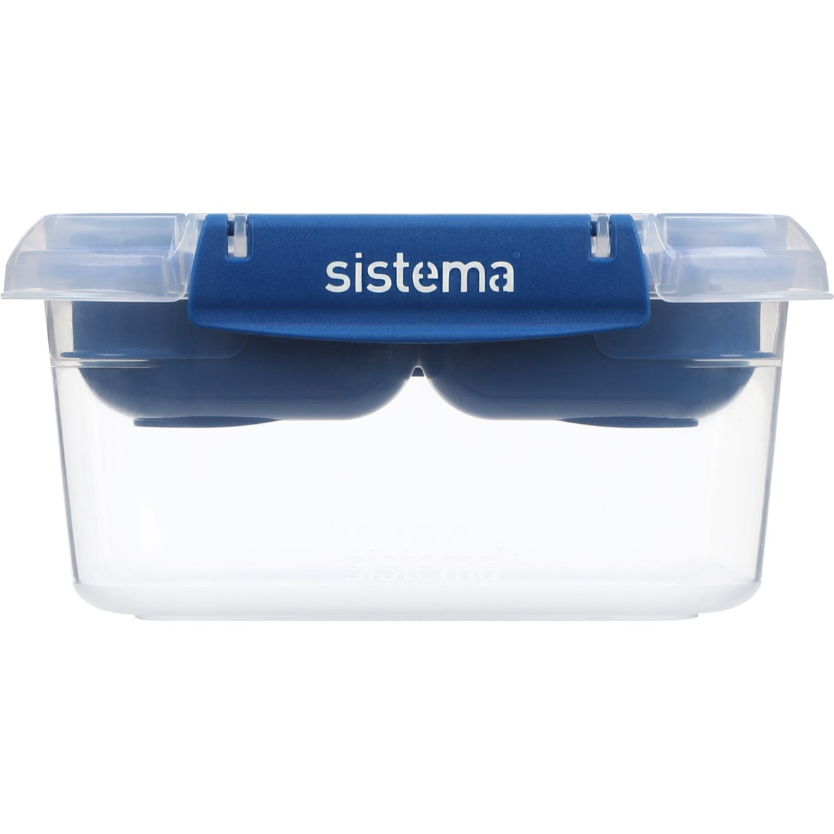 Sistema Ocean Blue Square Stax To Go Lunch Box 1.15L