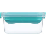 Sistema Minty Teal Square Stax To Go Lunch Box 1.15L