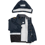 Mikk-Line Blue Nights Police Suspenders Rain Set