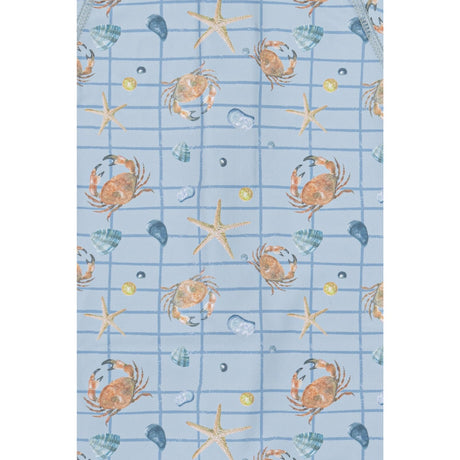 Mikk-Line Faded Denim AOP UV Suit Recycled