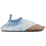 Mikk-Line Faded Denim AOP Swimshoe