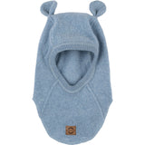 Mikk-Line Faded Denim Melange Cotton Fleece Fullface With Ears