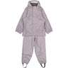 Mikk-Line Lavender Aura Suspenders PU Glitter Rain Set Recycled