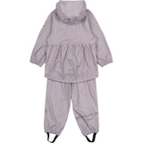 Mikk-Line Lavender Aura Suspenders PU Glitter Rain Set Recycled