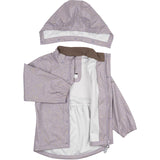 Mikk-Line Lavender Aura Suspenders PU Glitter Rain Set Recycled