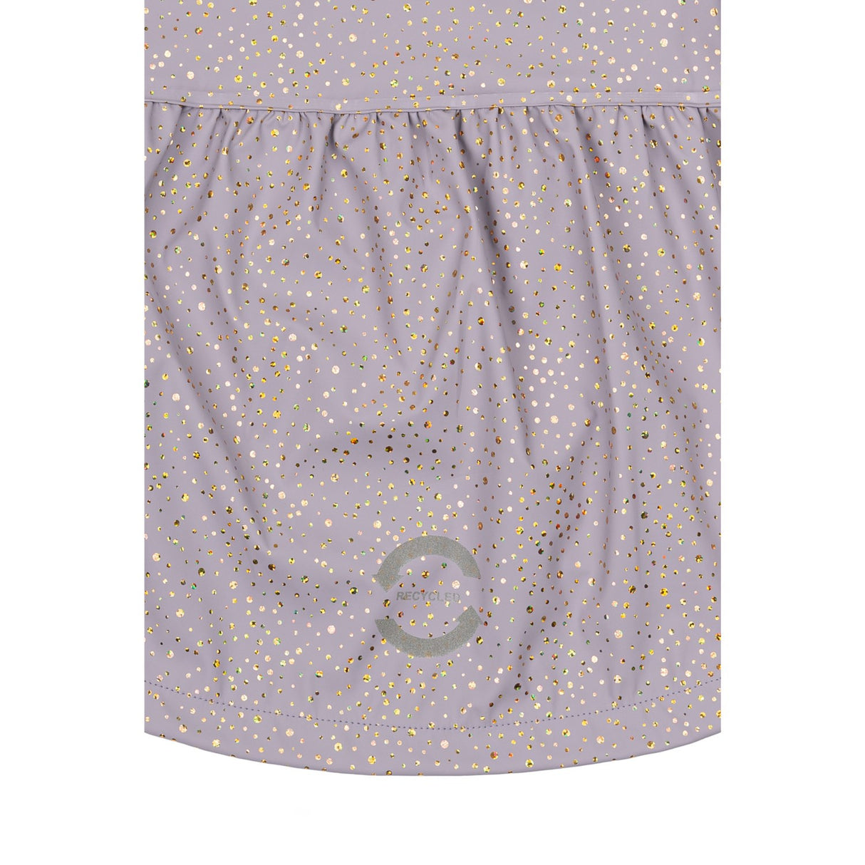 Mikk-Line Lavender Aura Suspenders PU Glitter Rain Set Recycled
