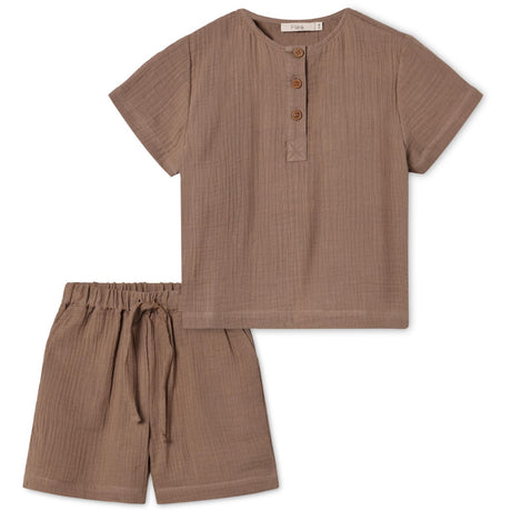 Fliink Pine Bark Cha Cha Shorts Set