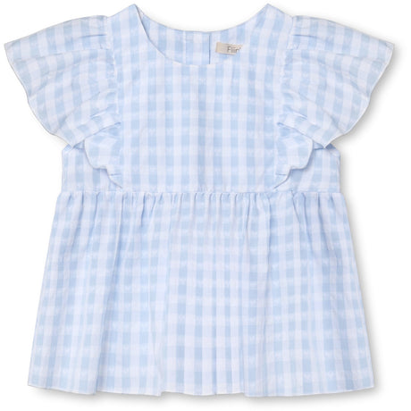 Fliink Dream Blue Check Pari Sl Top