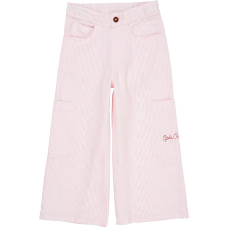 COPENHAGEN COLORS Ballerina Stripe Striped Wide Pants W Pockets