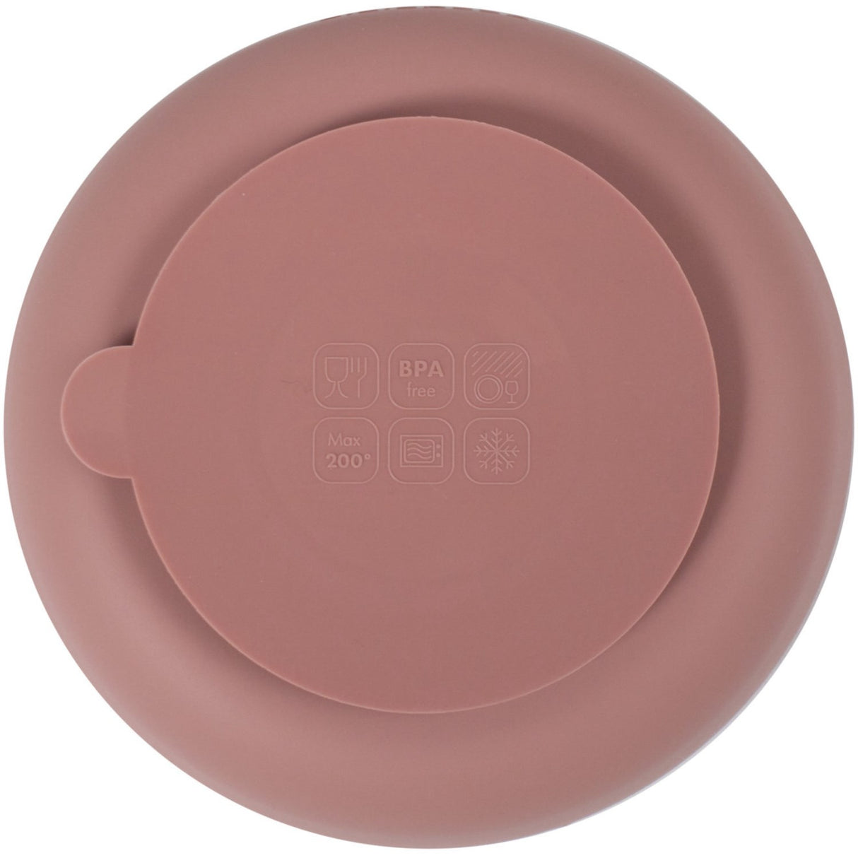 FILIBABBA Rose Silicone Bowls 2-Pack