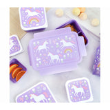 A Little Lovely Company Unicorn Dreams Bento Lunch Box