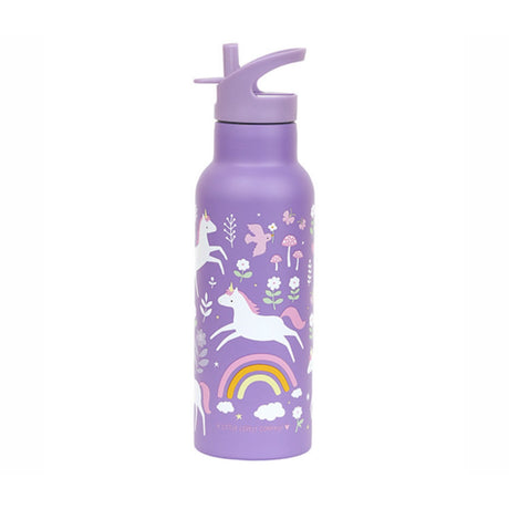 A Little Lovely Company Unicorn Dreams Xl Stainless Steel Drink Bottle