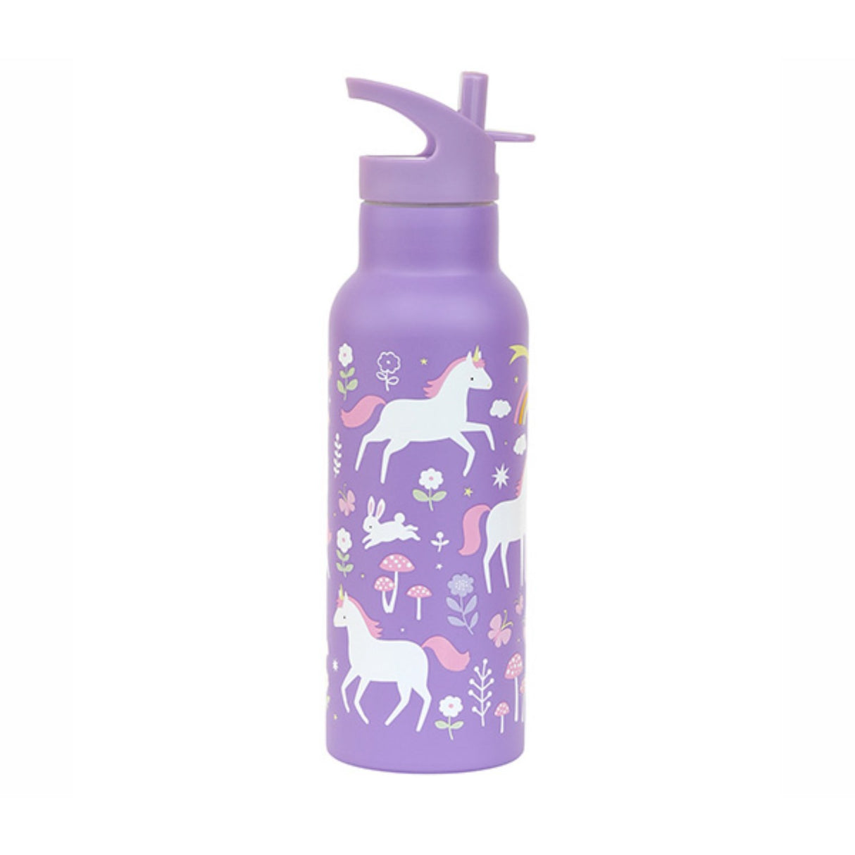 A Little Lovely Company Unicorn Dreams Xl Stainless Steel Drink Bottle