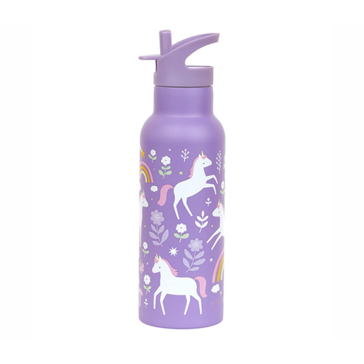 A Little Lovely Company Unicorn Dreams Xl Stainless Steel Drink Bottle