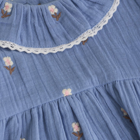 En Fant Infinity Dress Embroidery Muslin