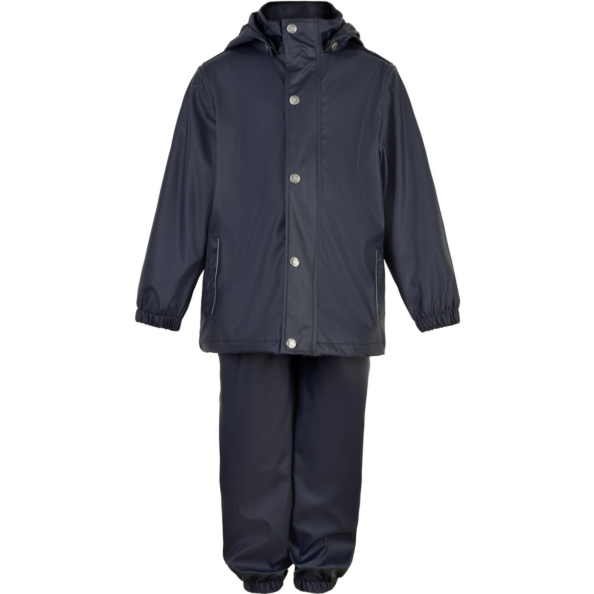 En Fant Blue Night Rainwear Set Solid