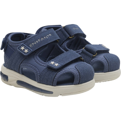 En Fant Vintage Indigo Sandals Velcro