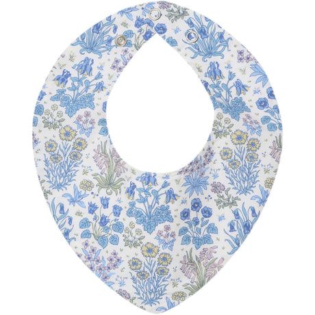 Huttelihut Soft Chambray Bib In Liberty Fabric
