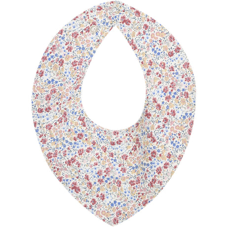 Huttelihut Sepia Rose Bib In Liberty Fabric